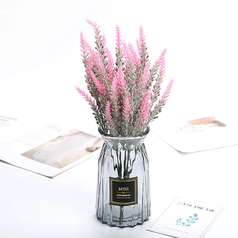 

1 Bundle Romantic Provence Lavender Plastic Wedding Decoration For Home Decoration Artificial Flowers Christmas Decor Fake Plant