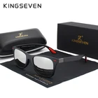 Солнцезащитные очки KINGSEVEN с поляризационными стеклами UV400 для мужчин и женщин, Классические Солнечные аксессуары для вождения в квадратной оправе, оригинал