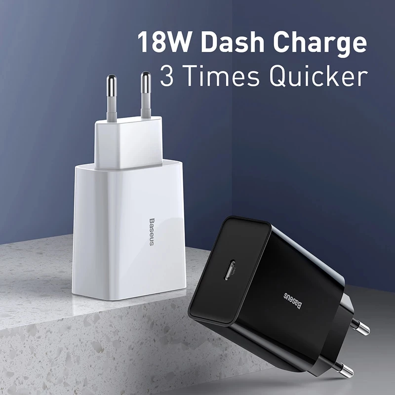 

Baseus Mini USB Charger 30W Quick Charge 3.0 For iPhone Xiaomi Fast Charge PD3.0 AFC For Samsung S10 Phone Travel Charger