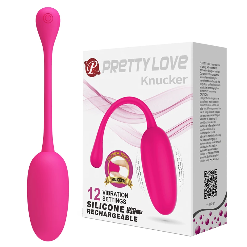 Вибратор женский в форме пули Pretty Love 12 Скоростей водонепроницаемый
