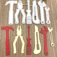 6098mm tool set metal cutting dies stencils for diy scrapbooking decorative embossing suit paper cards die cutting template
