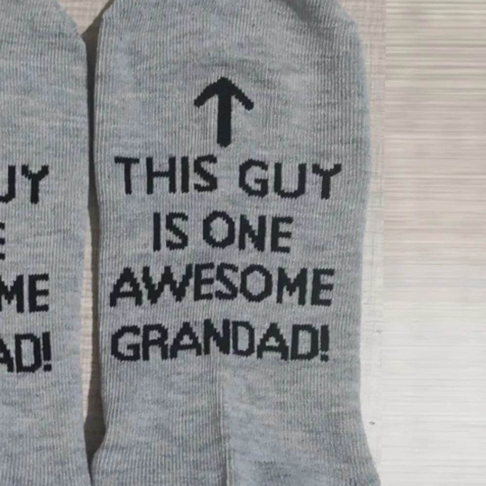 Оригинальные носки новинка 2019 мужские Потрясающие подарок отцу женские короткие