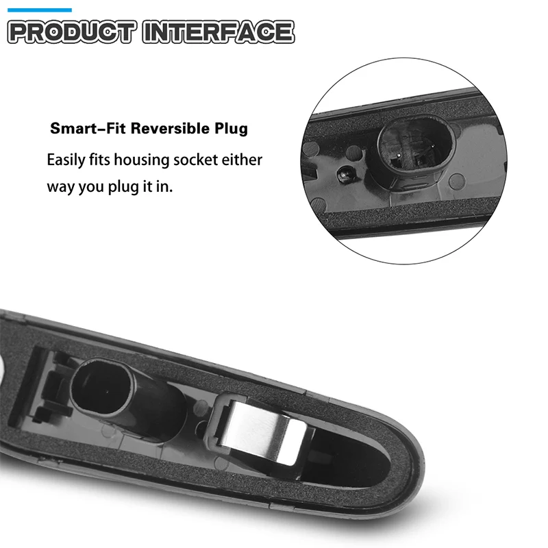 Автомобильный светодиодный динамический боковой маркер указатель поворота