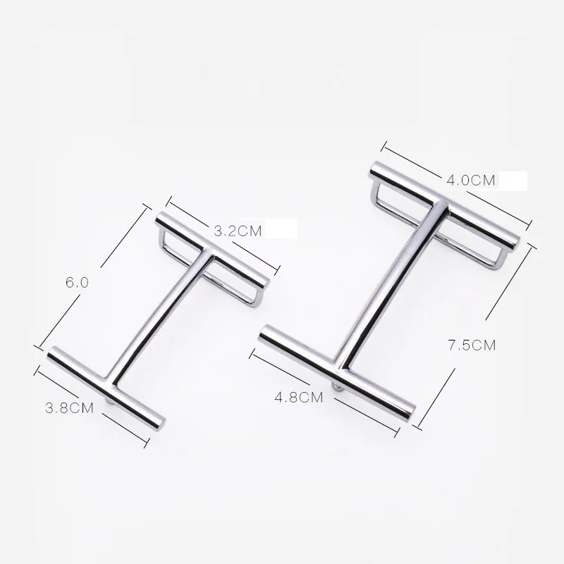 Модная новая трендовая простая H образная Мужская пряжка для ремня из чистой меди