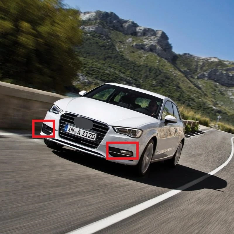 Правый боковой автомобильный светильник для Audi A3 S3 2013 2014 2015 2016 Стайлинг передний