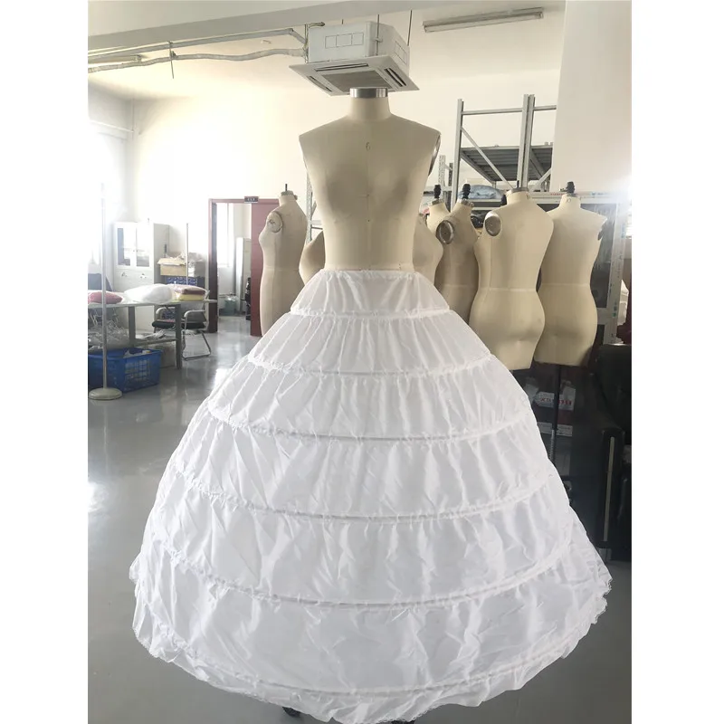 Белое Бальное Платье подъюбник для свадебного платья пушистая юбка-подъюбник с 6