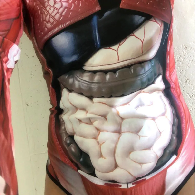 Вероника человеческая ткань обучающая одежда Visceral одежды орган 3D Печатный с