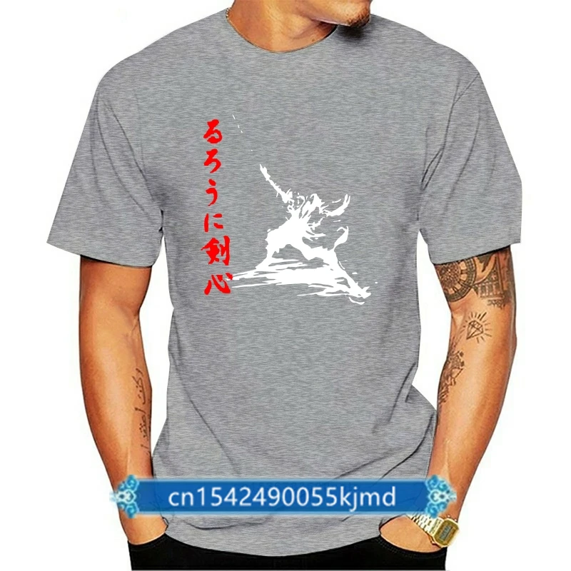 

Rurouni Kenshin Samurai X - Anime T Shirt - All Sizes - Men And Womens Fitted T-Shirt 2018 Fashion Round Neck Clothes Tees