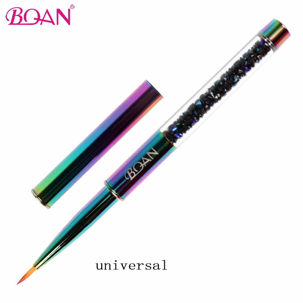 

BQAN Colorful Nail Brush UV Gel Nail Art Brush Line Flowers Painting Brushes Crystal Acrylic Drawing Liner Pen Manicure Tools