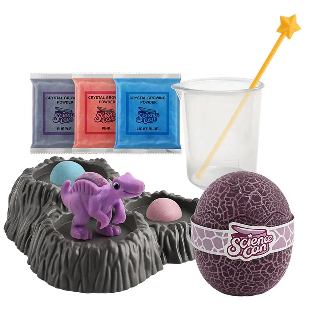 

Высококачественный Набор для научных экспериментов, животные, динозавры, яйца, научные эксперименты, игра, Паровая развивающая игрушка, под...