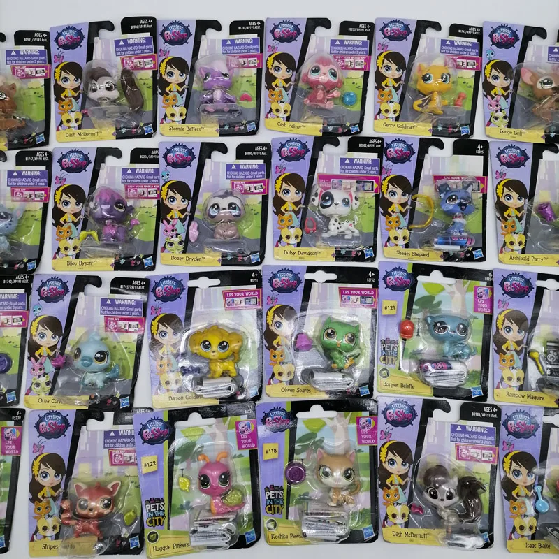 Фигурки домашних животных Hasbro настоящие маленькие питомцы мини-кукла игрушка