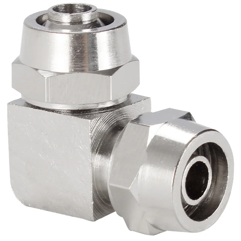 

Quick Twist Right Angle Quick Twist Elbow Pneumatic Trachea Connector 90 Degree Compression Tube Fitting Connector 4 to16Tube