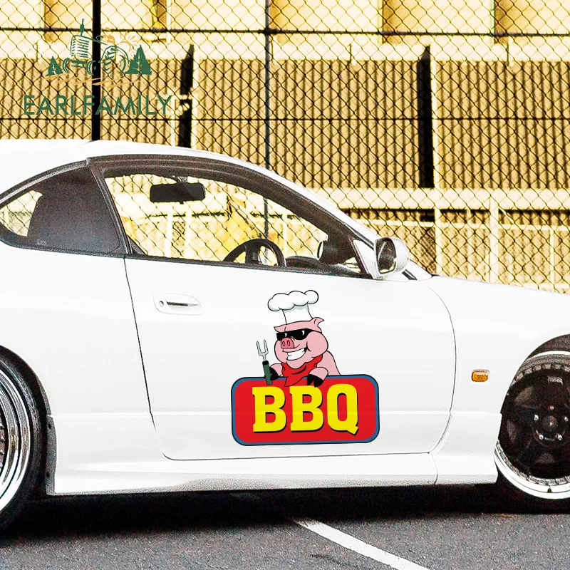 

EARLFAMILY 43 см x 41,7 см комбинированная пластина для барбекю курицы наклейки на кузов автомобиля виниловые бамперы для багажника водонепроницае...