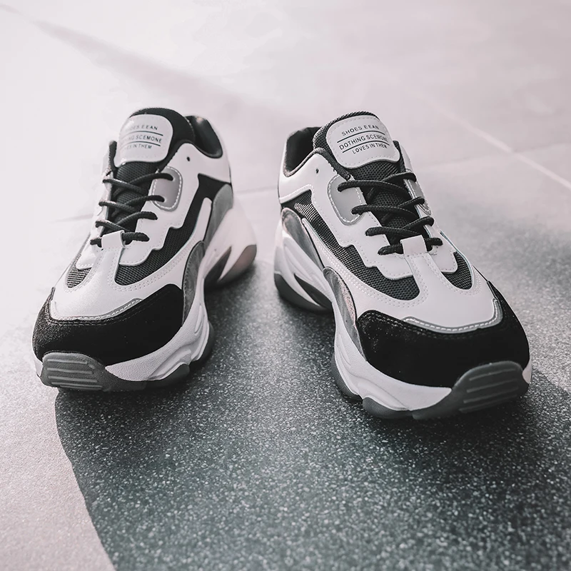 

Mens Casual Shoe Sneaker Mesh Fabric Breathable Leisure Sneakers For Men Shoes Trainers Mens Fashion Man Footwear In