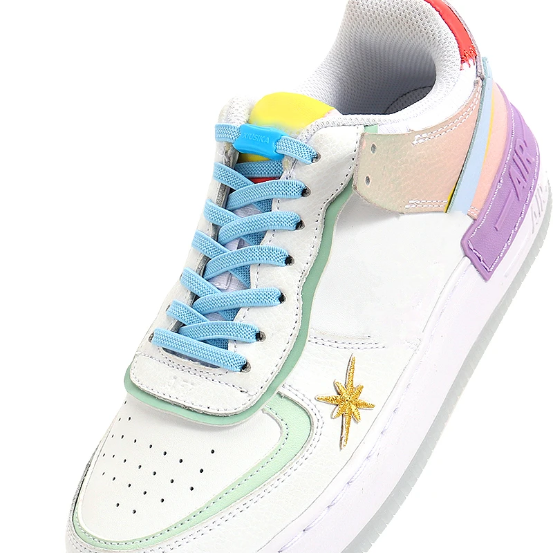 

2pcs/pair shoelace buckle shoelace plastic buckle shoelace accessories plastic shoelace lock DIY sports shoe kit AF1 shoe decora