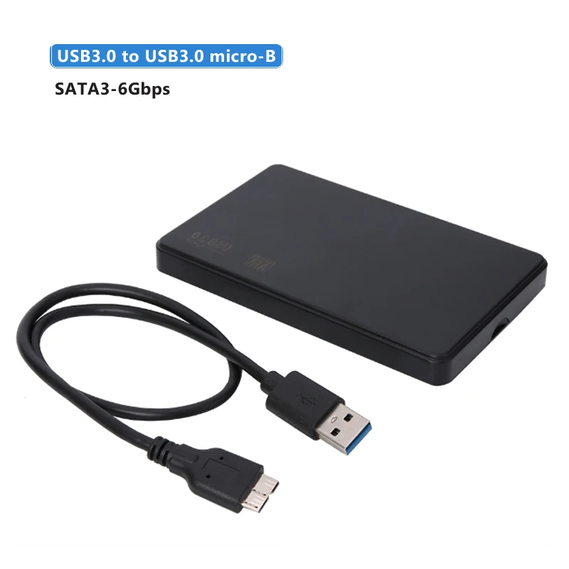 2,5 дюймов SATA к USB 3,0 2,0 адаптер HDD SSD корпус коробка 5 6 Гбит/с жесткий диск вспомогательное устройство 2 ТБ HDD внешний диск для WIndows OS