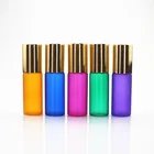 Флакон стеклянный с шариком из нержавеющей стали, 5шт.упак.5 мл