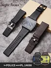 Кожаный ремешок для полицейских часов, 28 мм, 30 мм, PL.14698, 13806, зернистый ремешок для часов личи, для браслета Семь пятниц, ремешок для дизельных часов