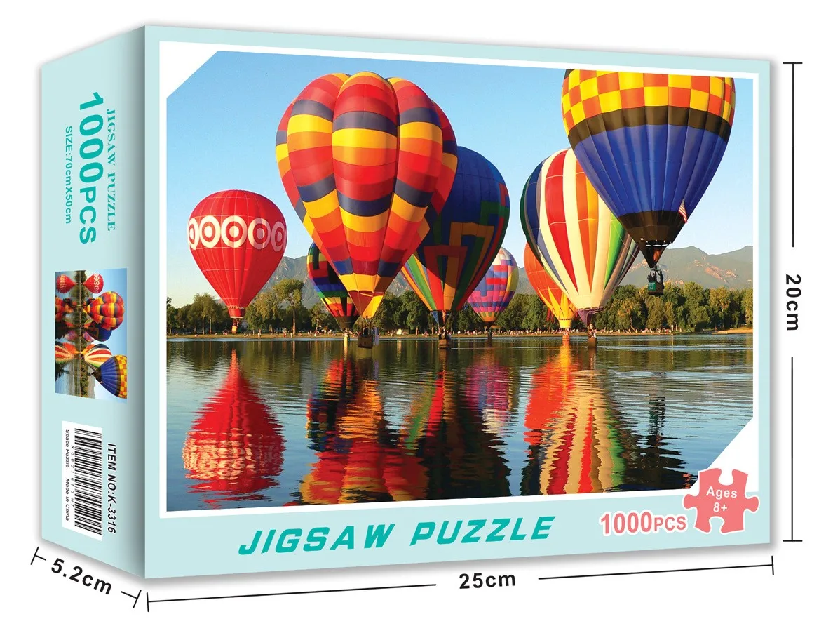 

1000 pieces of puzzle toy assembling picture adult landscape puzzle toy children's game educational toy