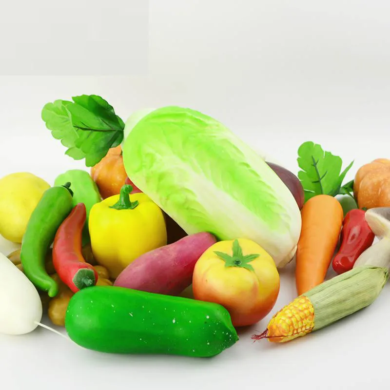 Искусственные овощи перец тыква чеснок фрукты|Искусственные продукты и овощи| |