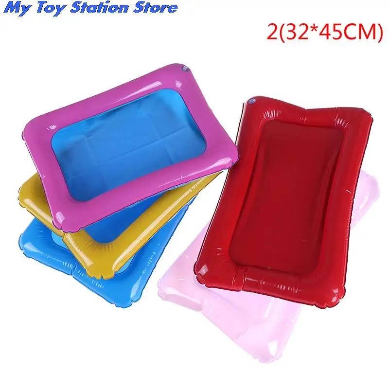 Новый 32x25 см/45x32 см Mars Space надувной лоток для песка с пластиковым мобильным столом