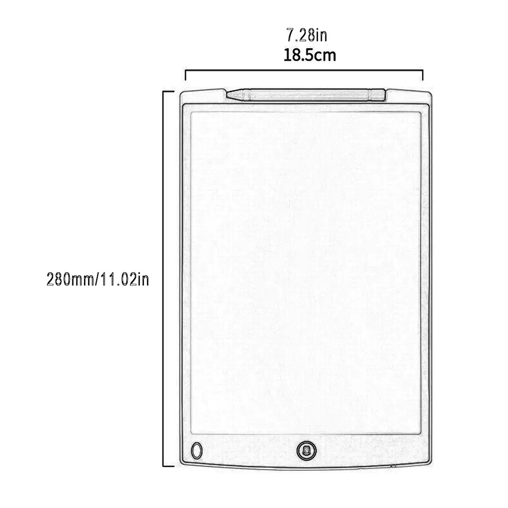 

LCD Writing Tablet Electronic Drawing Doodle Board Digital Handwriting Paperless Notepad For Kids And Adult Gift