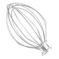 k5aww 6 wire whip whisk egg beater cream mixer stainless steel attachment for stand mixers milkshake noodle maker