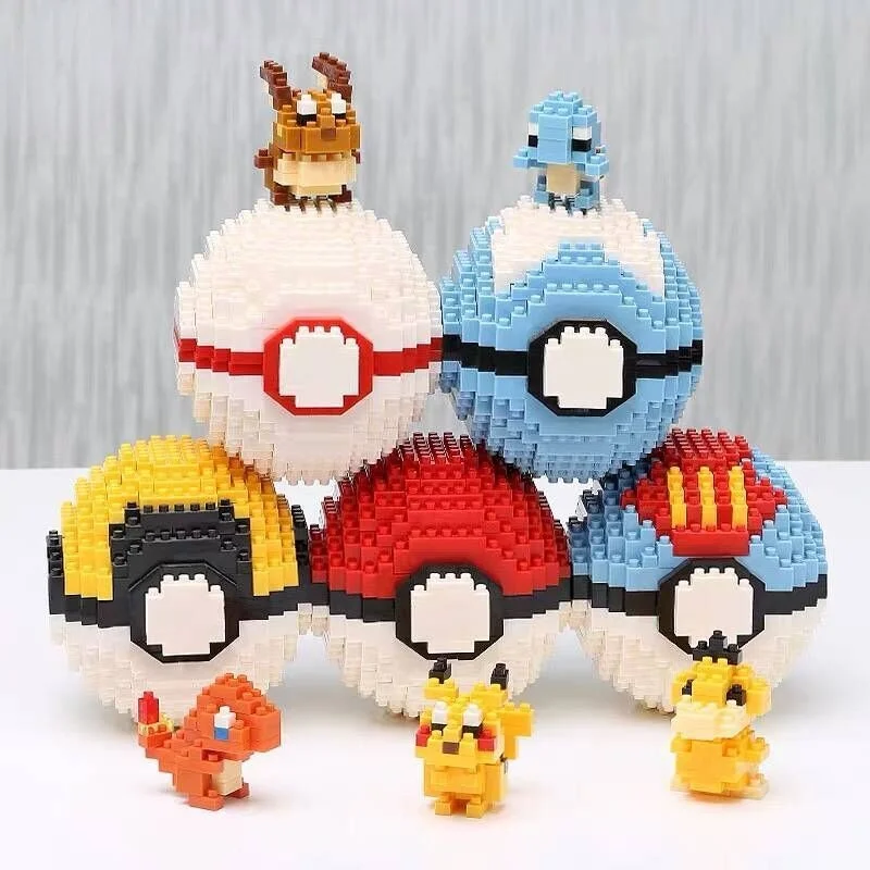 

Elf ball series Micro drill particle Building blocks Puzzle Children's gifts pet pocket toys Mini decorative figures