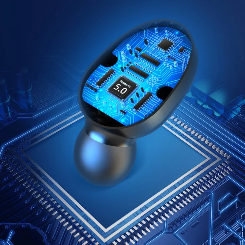 Наушники TWS с шумоподавлением Bluetooth наушники тяжелыми басами беспроводные