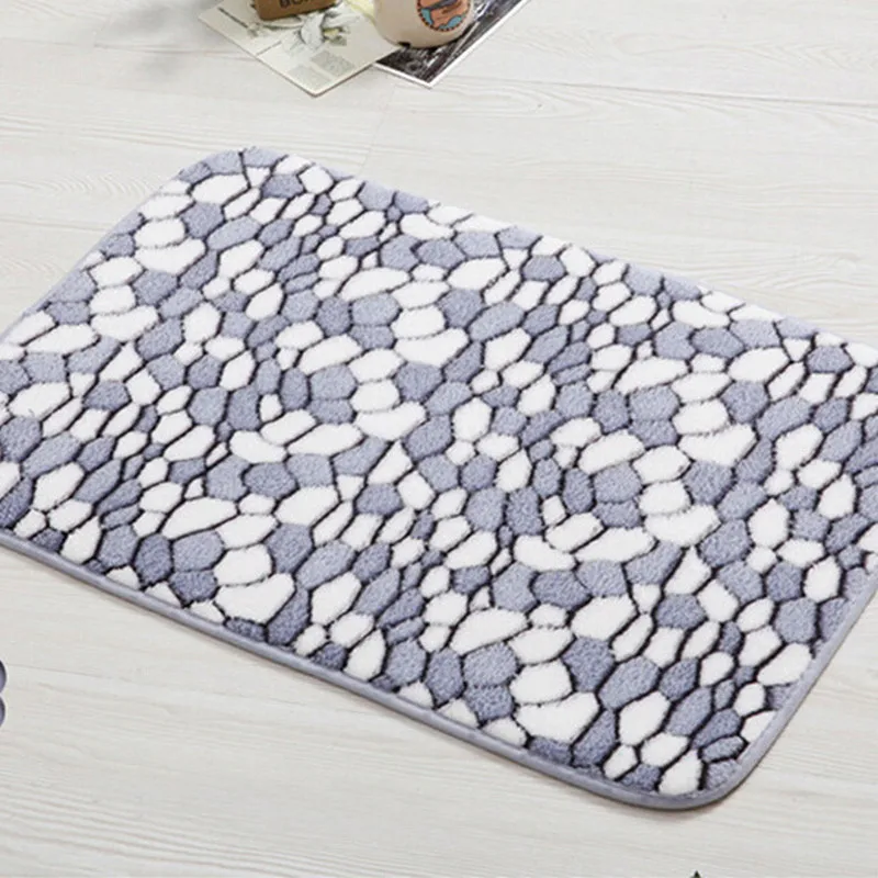 Новый размер 40 см * 60 украшение дома ковер Ванная комната ковролин разноцветный