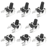 50pcs touch switch horizontal button with support side micro switch button 664 3 5 6 7 8 5 9 10mm