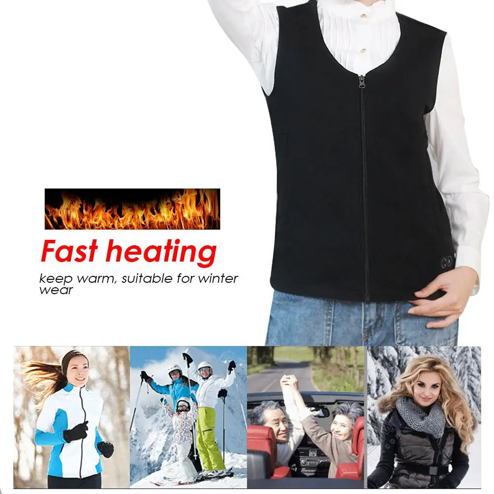 Мужской жилет с подогревом и зарядкой через USB|Жилетки для похода| |