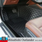 Коврики для авто Mitsubishi Outlander 2012-2018 для автомобиля аксессуары из экокожи в салон.сдеолано в иркутске.автоаксессуалы из индивидуальный пошив.аксесуары для автомобиля из ручной работы.