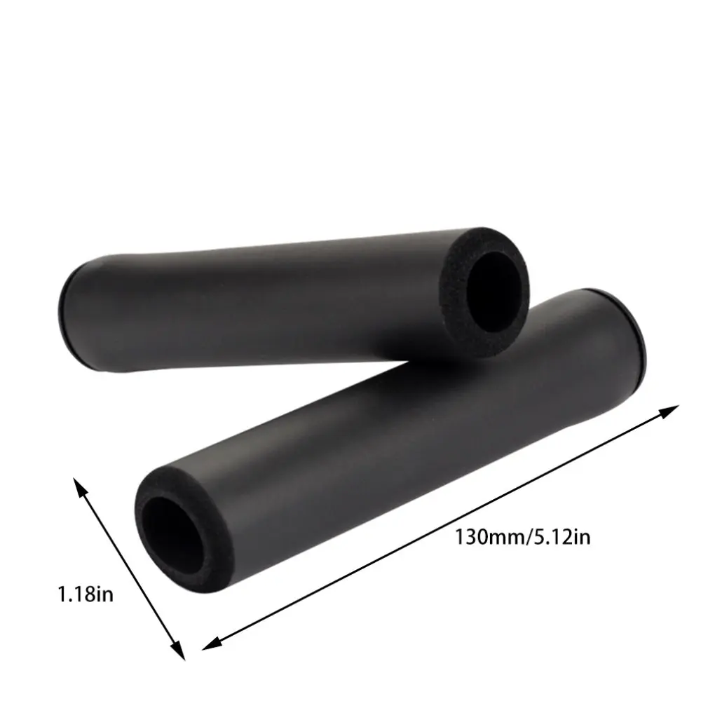 

Mountain Bike Color Soft Sponge Handle Set New Imported Silicone Anti-skid Grips Bicycle Accessories High Quality Bike Grip