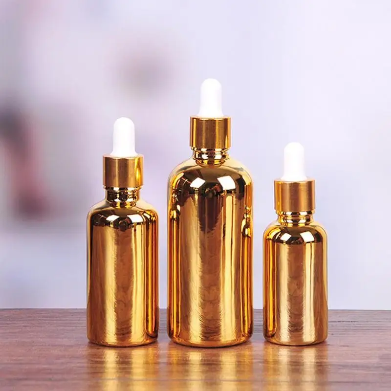 Пустой флакон капельница эфирные масла духи стеклянная бутылка многоразового