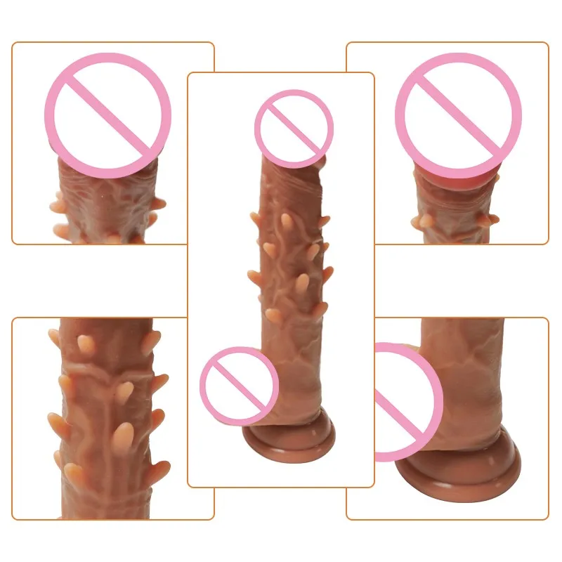 Реалистичный пенис 3 5 см секс-игрушки без вибратора на присоске фаллоимитатор