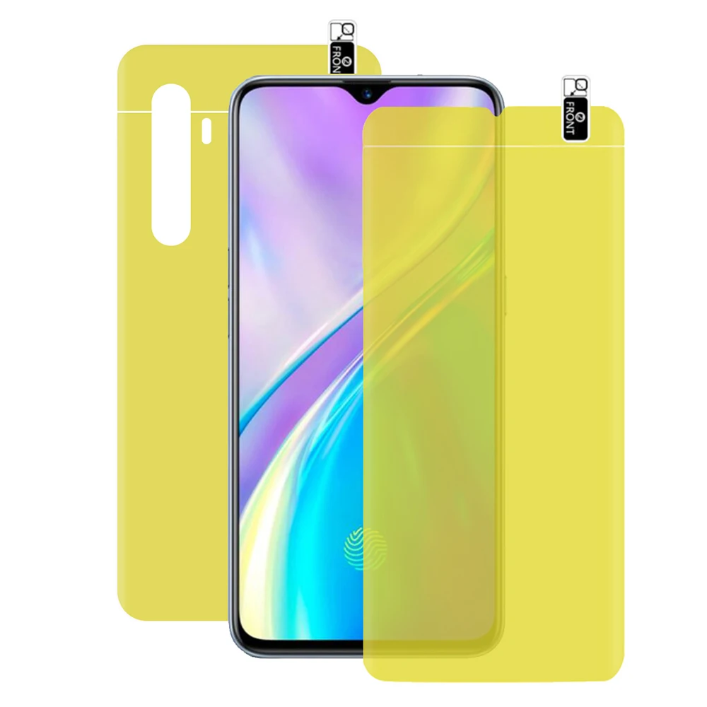 Гидрогелевая пленка 9D для OPPO Realme X XT X2 Pro Reno 10 2F полное покрытие защита экрана