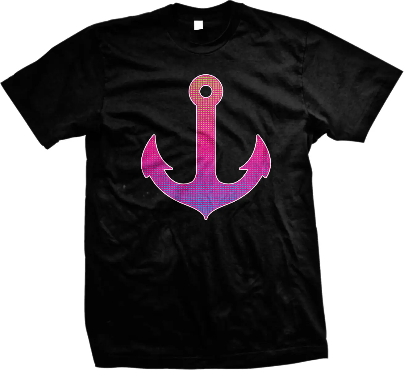 Якорь Круизный катер Летний пляж California каникулы неоновая Галактическая Мужская