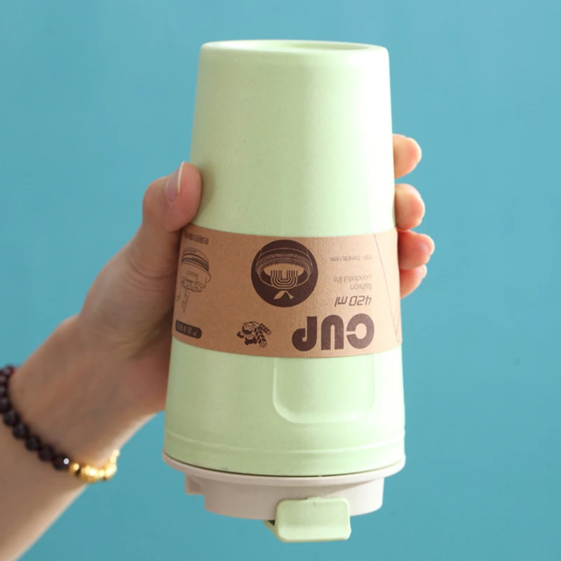 Чашка для воды креативная парная Экологически чистая Изолированная чашка