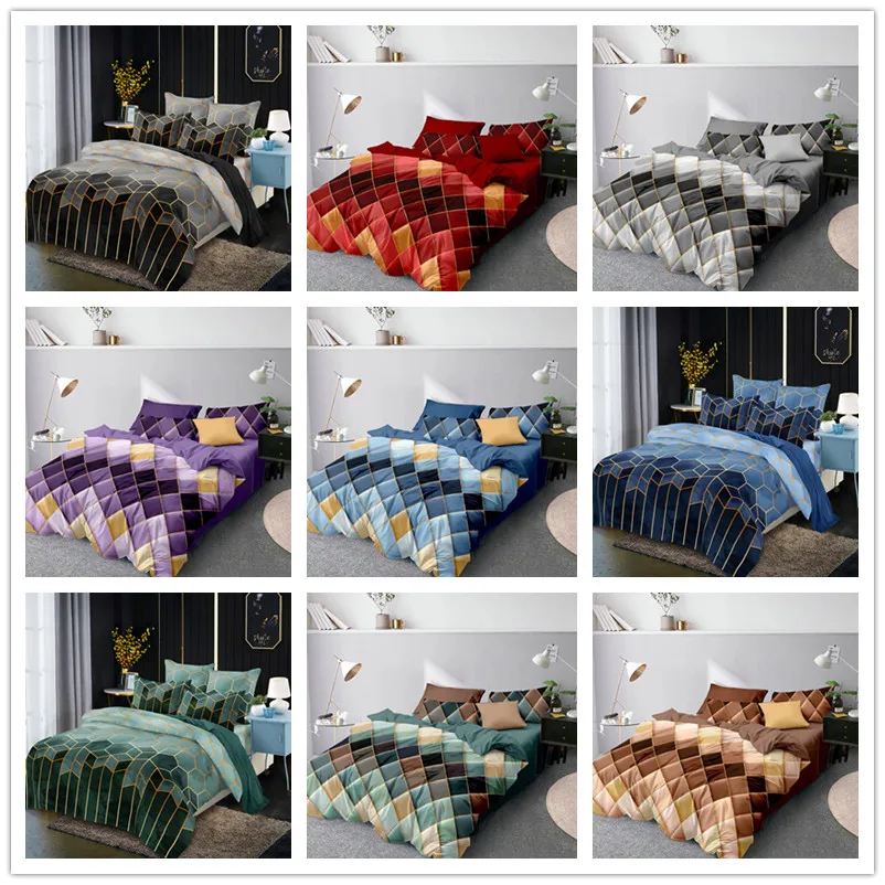 

Jane Spinning Geometric Duvet Cover Comforter Bedding Queen King Bedding SD02#