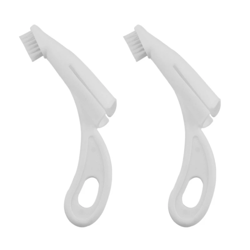 

1Pcs Pet Finger Toothbrush Teddy Dog Brush Bad Breath Tartar Teeth Tool Dog Cat Cleaning Supplies 2 Colors Dog Toothbrushes