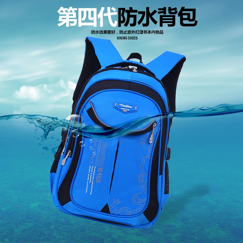 Новые детские школьные рюкзаки для девочек и мальчиков нейлоновый