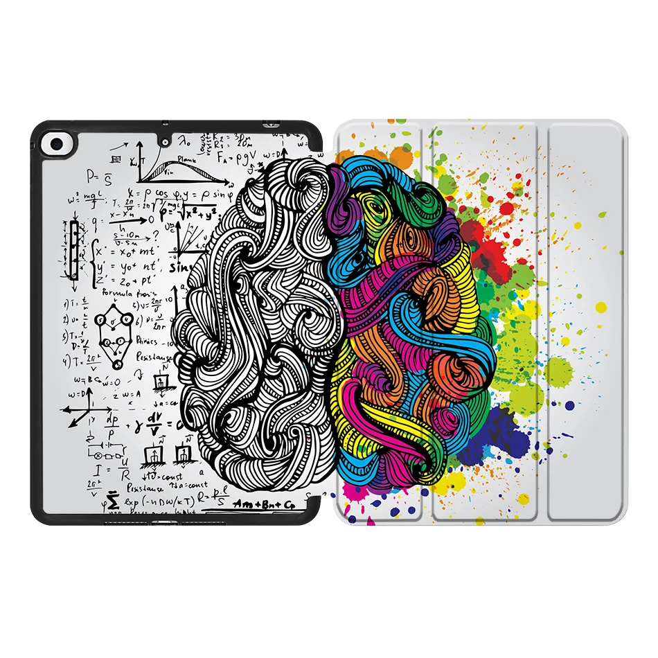 IPBC15 Чехол для планшета MTT для iPad Mini 5 Mini 4 7,9 '', тонкий мягкий чехол из искусственной кожи и термополиуретана с откидной крышкой и подставкой, умный чехол с держателем для карандашей - Цвет: IPBC15