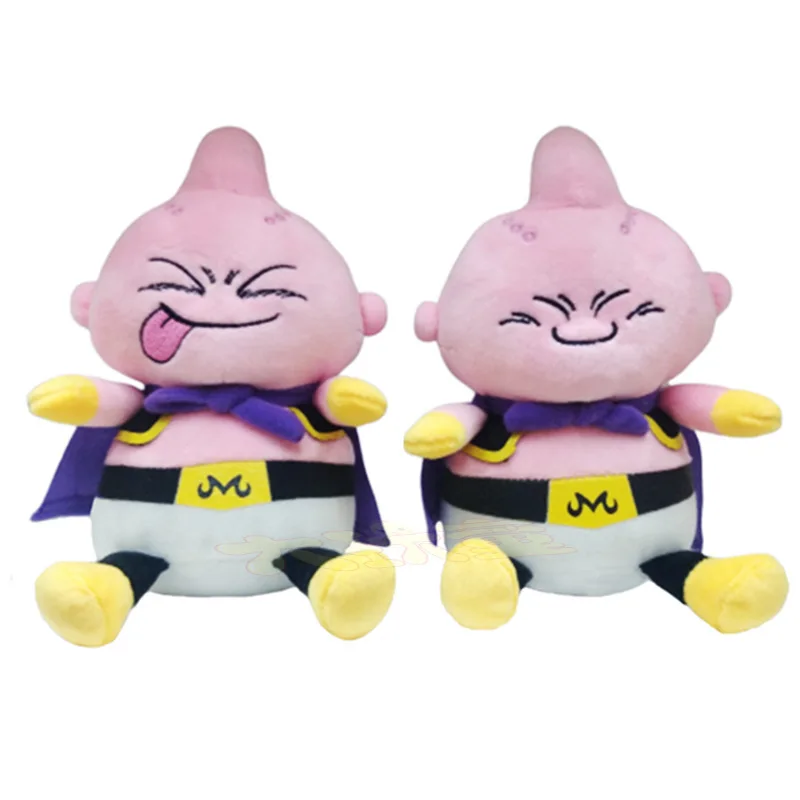 

DRAGON BALL Anime Cartoon characters Majin Buu Squint Tongue Stuffed Plush Dolls Toys For kids Gift 20cm