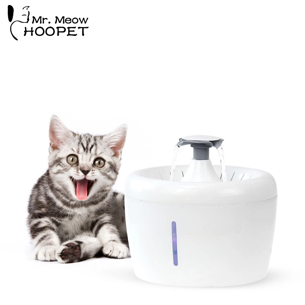 Hoopet автоматический фонтан для домашних животных кошек собак Электрический