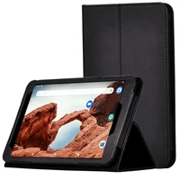 for vankyo matrixpad s8 pu leather case 8 inch tablet anti drop lychee pattern flip leather case tablet stand