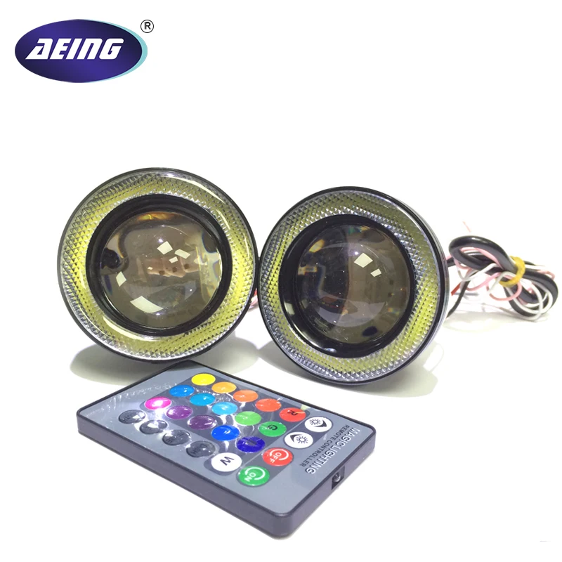 AEING 2 шт. Универсальный Автомобильный RF беспроводной контроль 3 5 &quotсветодиодный