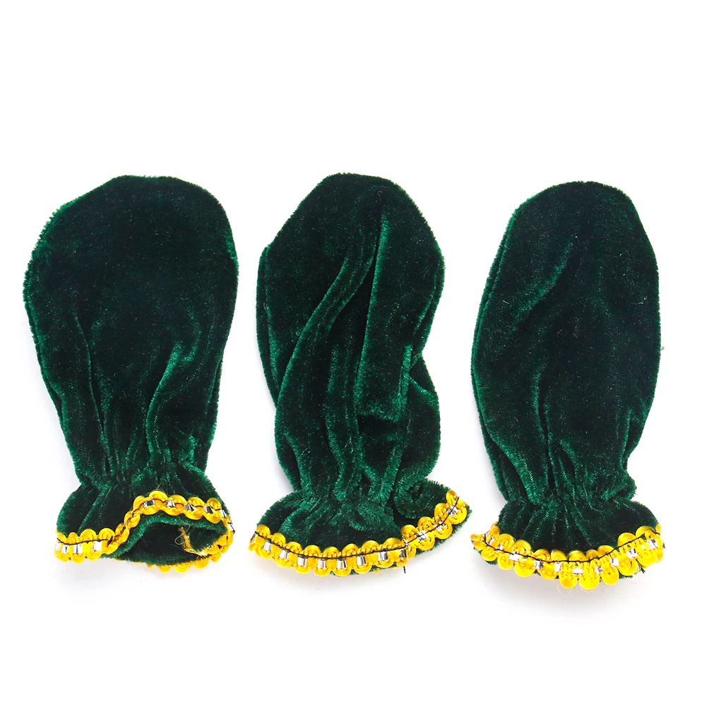 

Чехлы для педалей пианино, бархат, 3 шт.