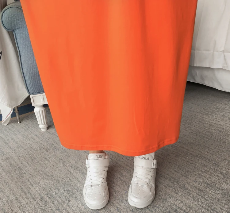 Лето 2021 футболка с v-образным вырезом платье короткими рукавами на каждый день