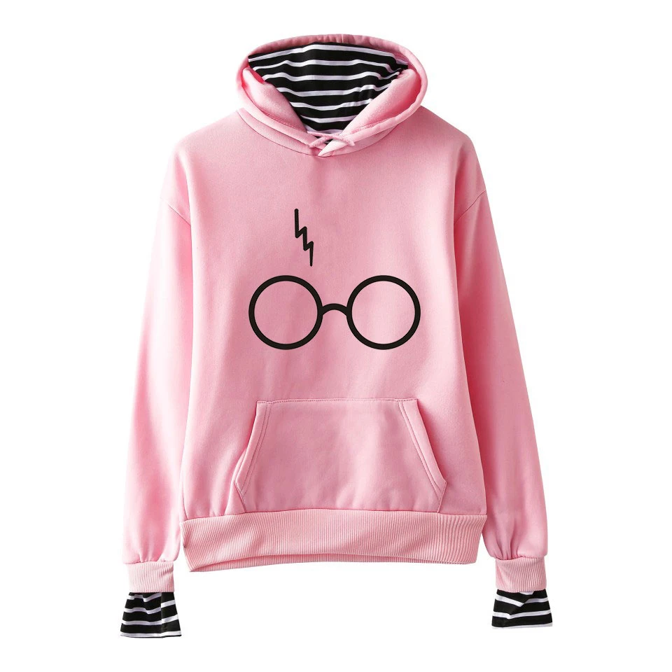 

Harry Printed Fake Two Piece Hoodies Women/Men Fashion Harajuku Hoodie Sweatshirt Casual Fleece Jacket Coat